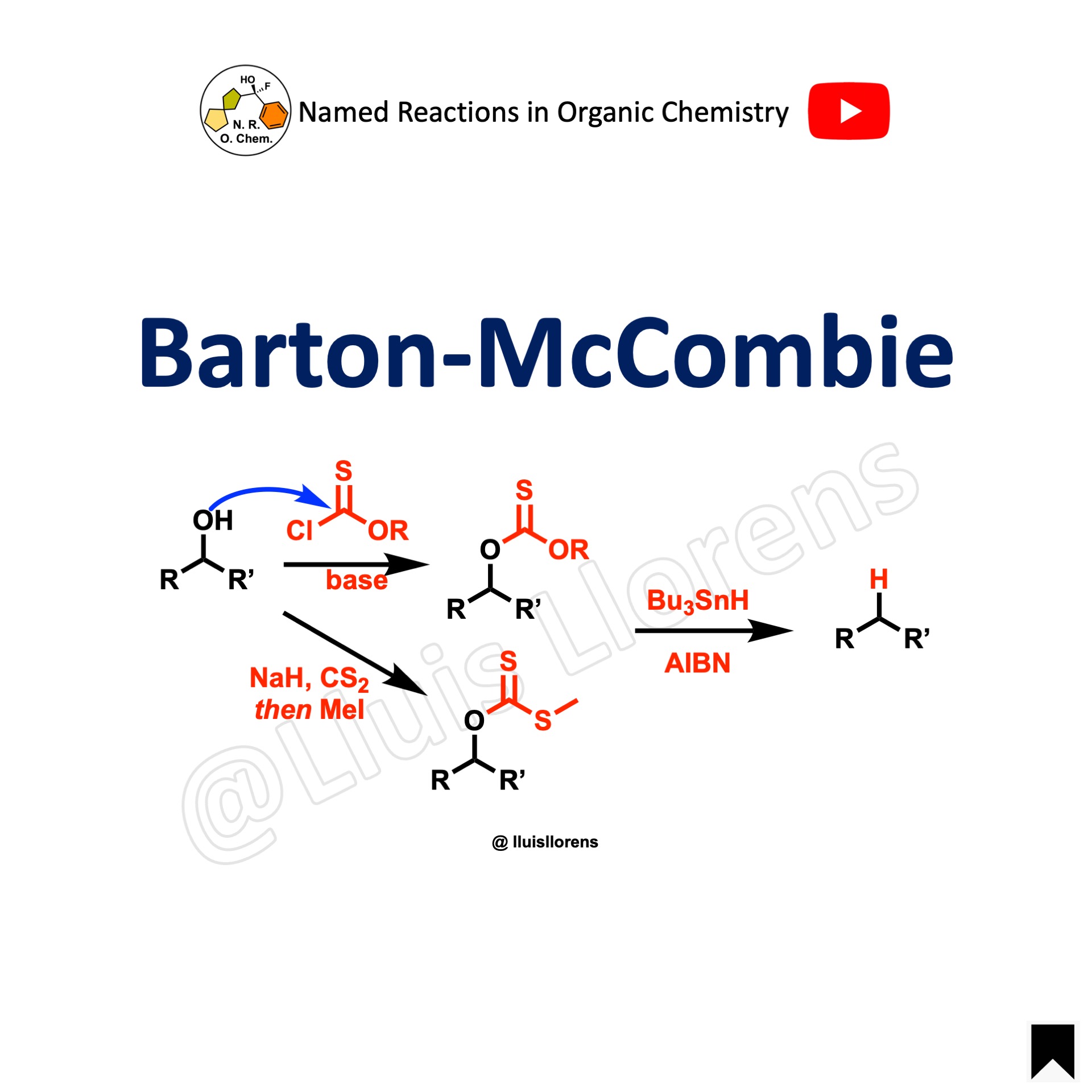 Barton-McCombie Reaction