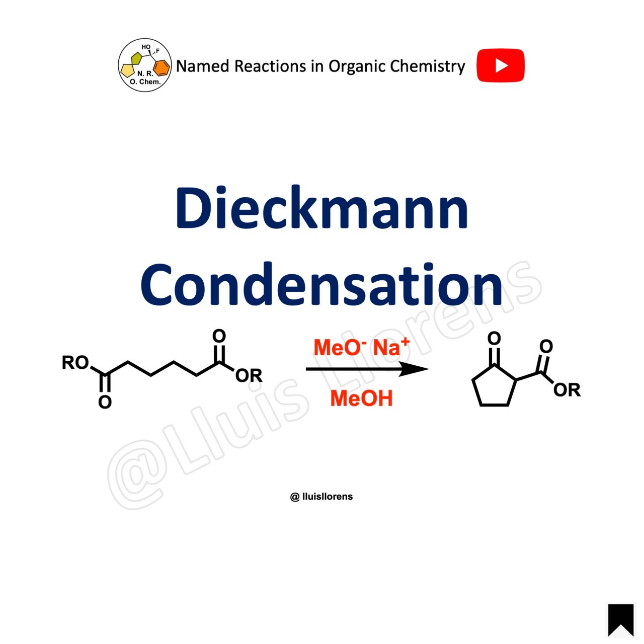 Dieckmann Condensation - NROChemistry