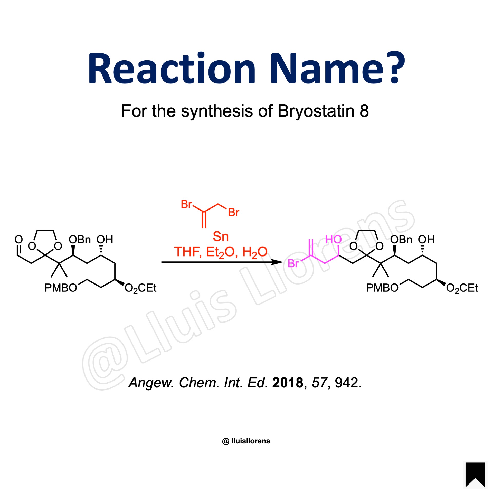 Barbier Reaction