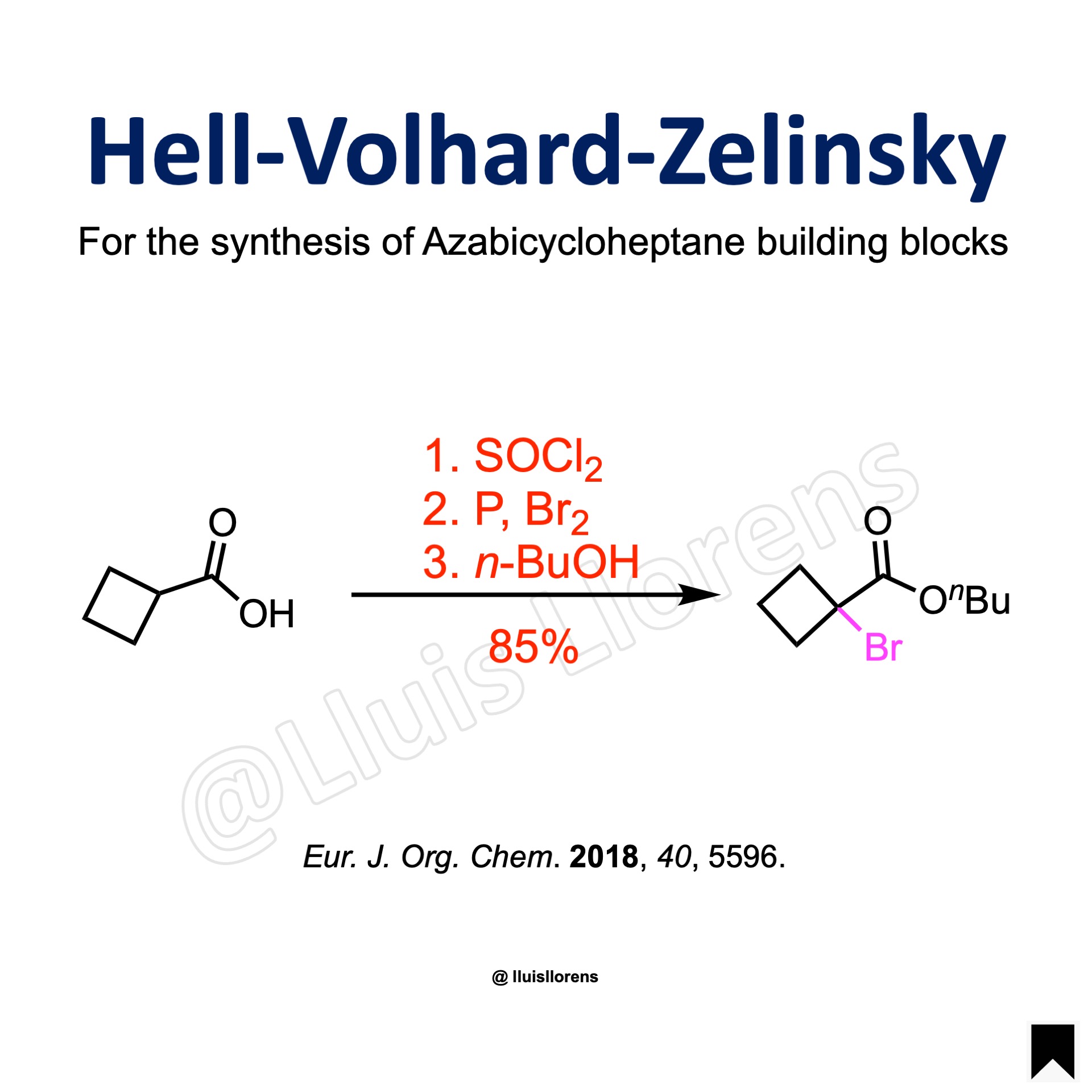 HellVolhardZelinsky Reaction