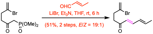 Horner-Wadsworth-Emmons Reaction example 3