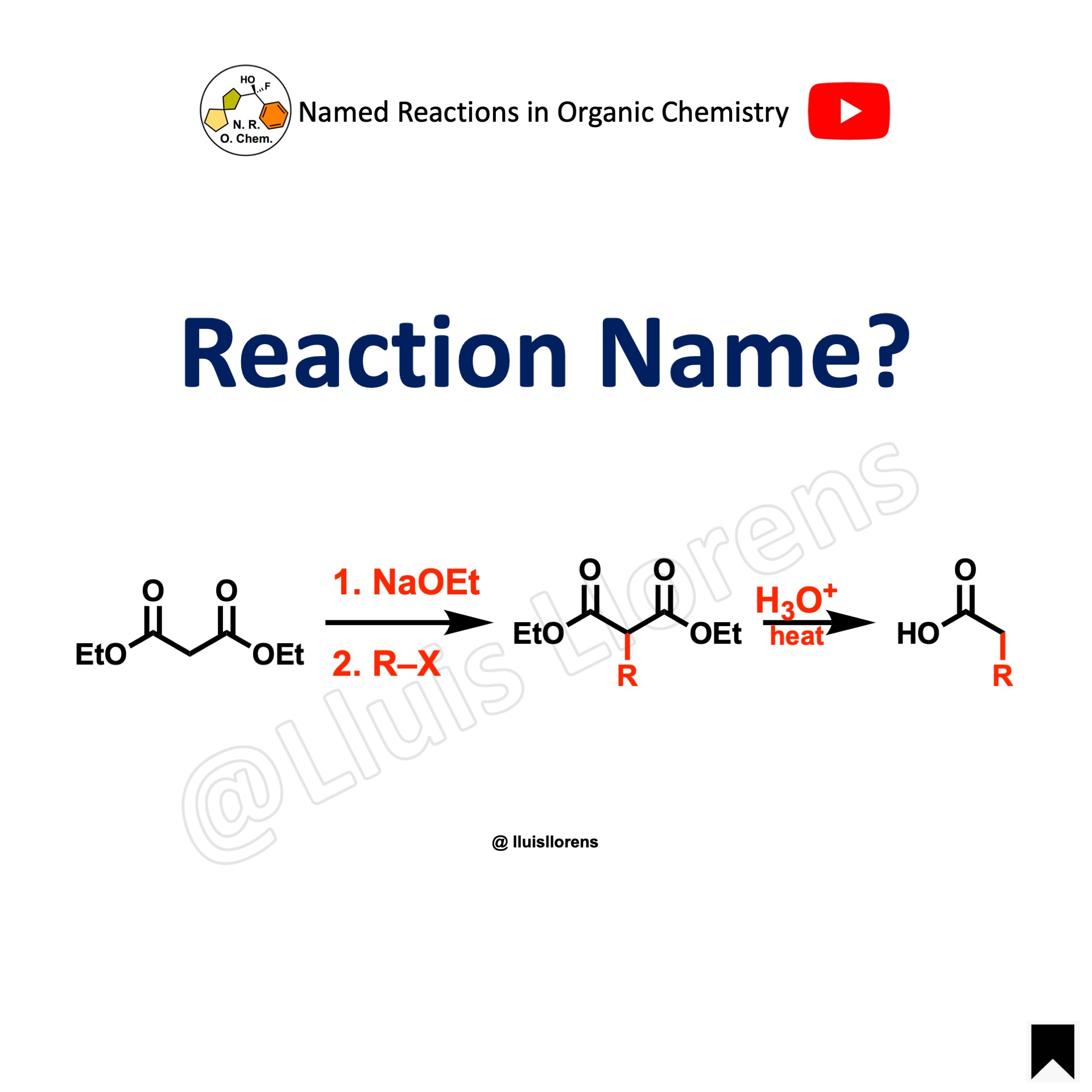Malonic Ester Synthesis