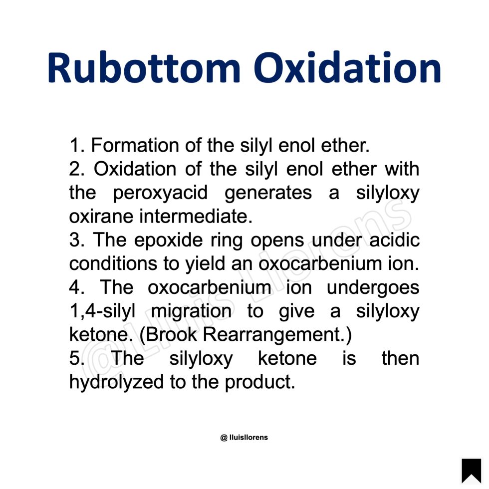 Rubottom Oxidation