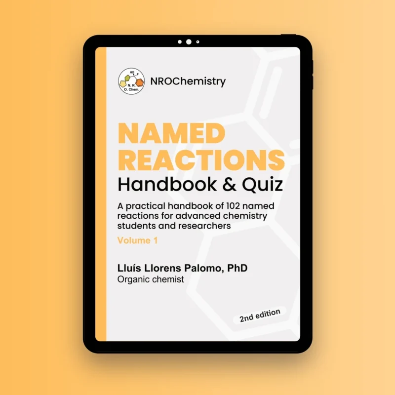 Named Reactions Handbook & Quiz ebook - 2nd edition - cover