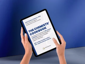 The Chemists' Cookbook ebook cover on ipad