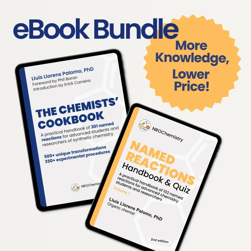 ebook bundle - Named Reactions Handbook & Quiz - The Chemists Cookbook