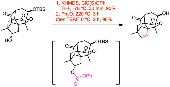Chugaev Elimination